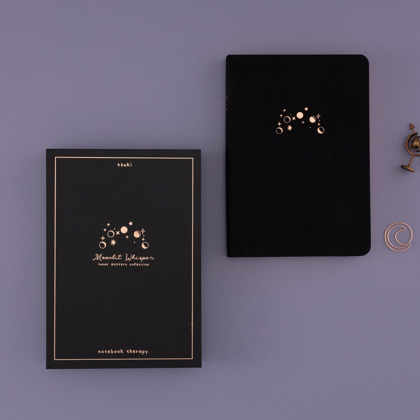 Tsuki ‘Moonlit Whisper’ Limited Edition Luxury Bullet Journal  ☾