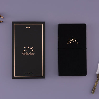 Tsuki ‘Moonlit Whisper’ Limited Edition Luxury Travel Notebook  ☾