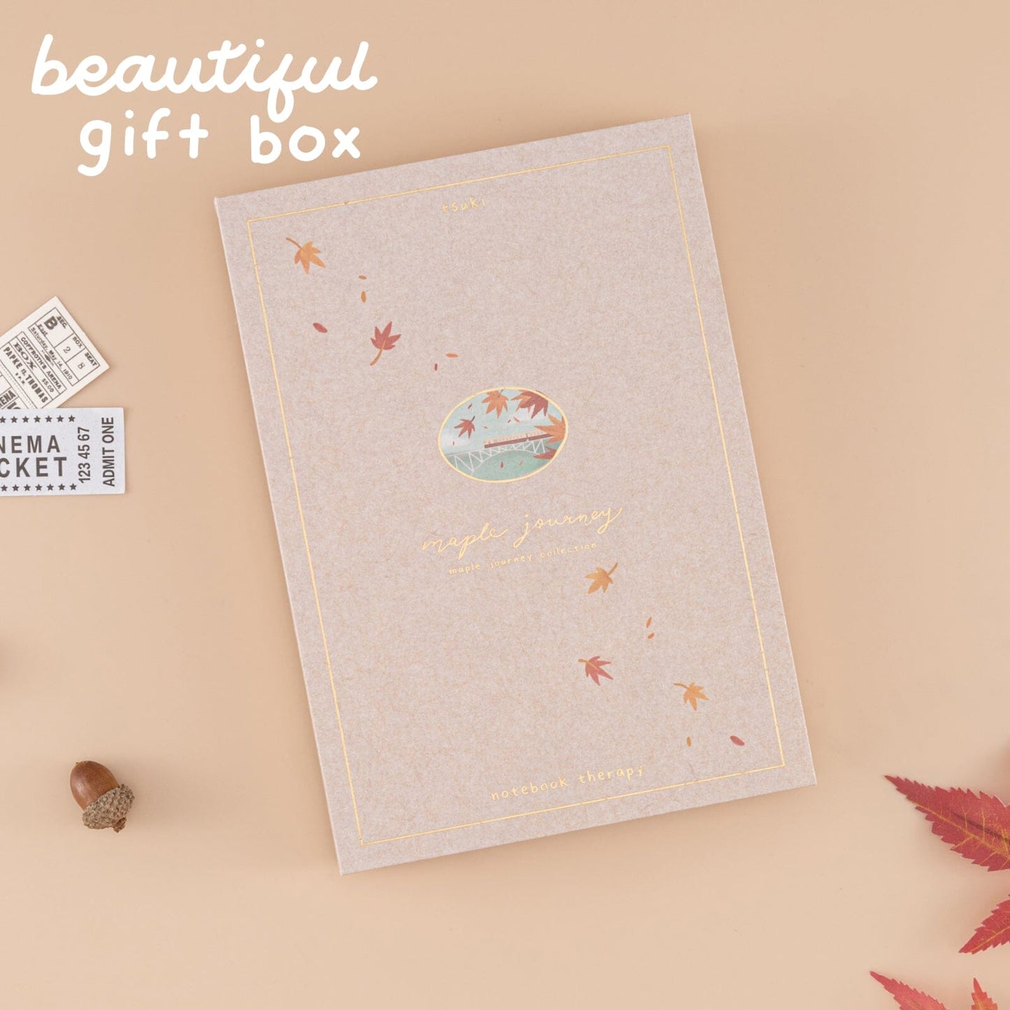 Tsuki ‘Maple Journey’ Limited Edition Bullet Journal ☾