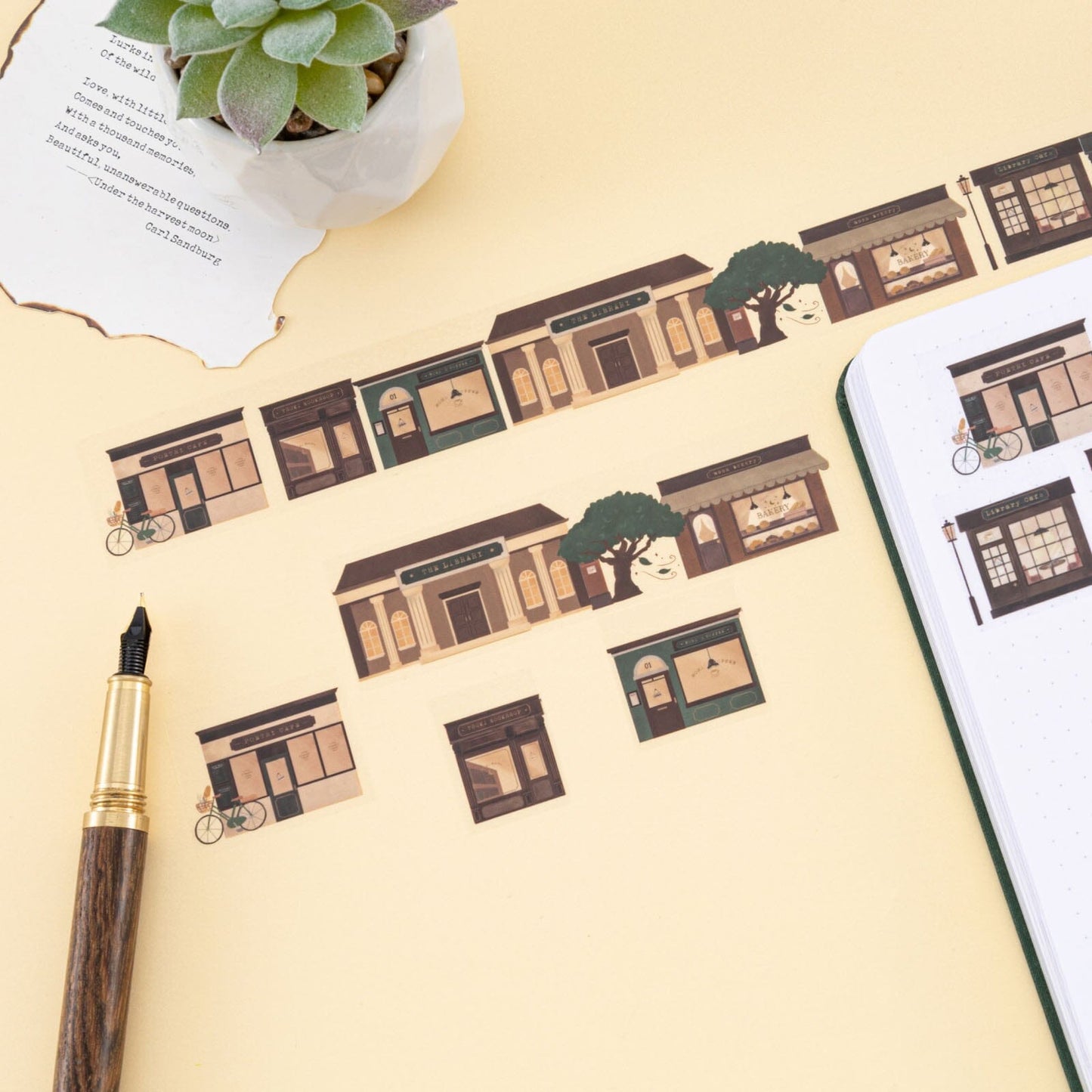 Tsuki ‘Our Stories’ Washi Tape Set ☾