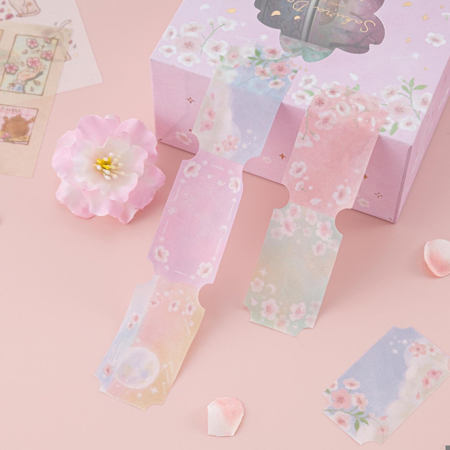Tsuki ‘Sakura Days’ Washi Tape Set ☾