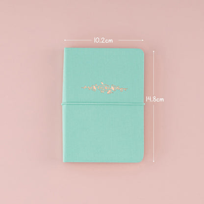 Tsuki ‘Sakura Mint’ A6 Travel Notebook ☾