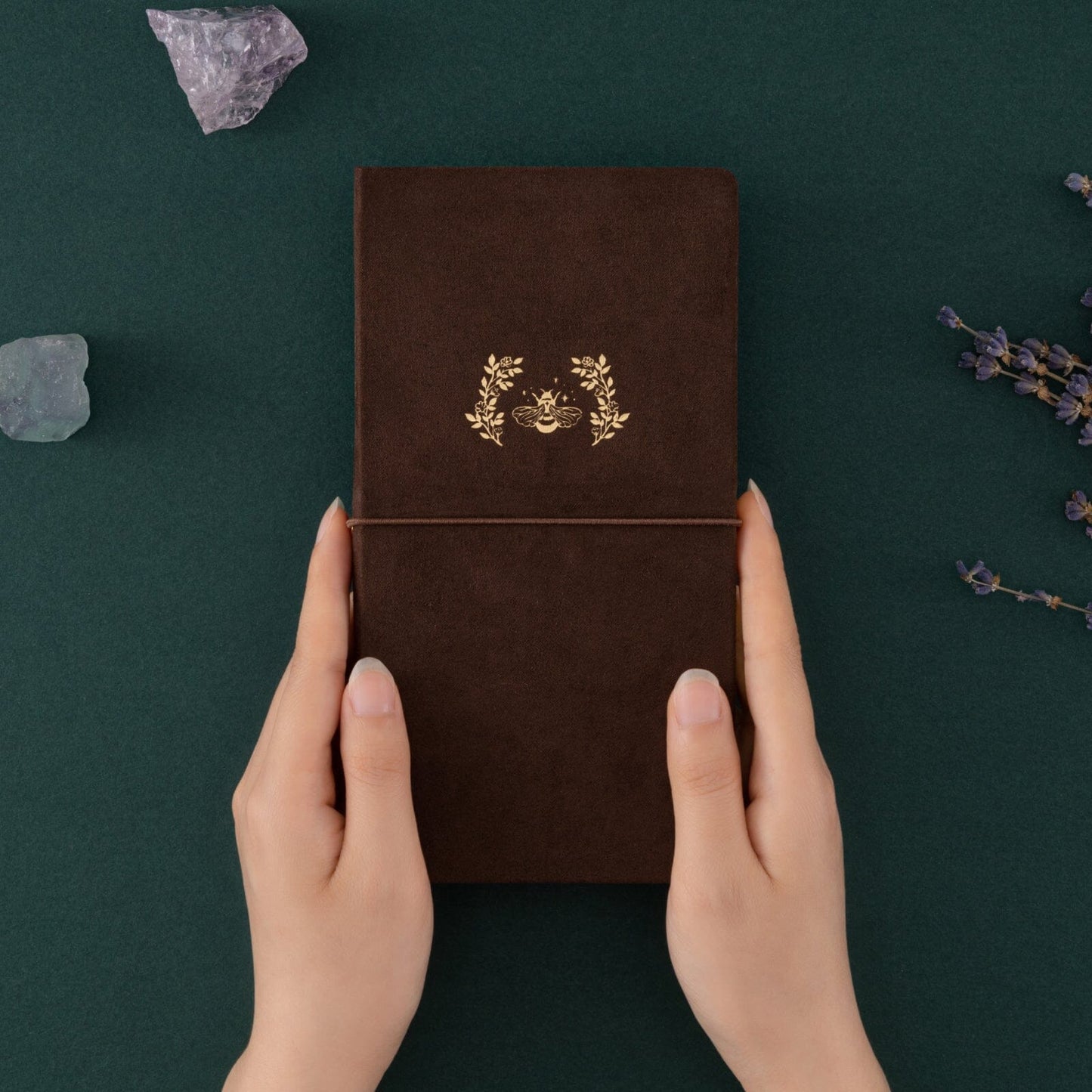 Tsuki ‘Honey Bee’ Luxury Travel Notebook ☾