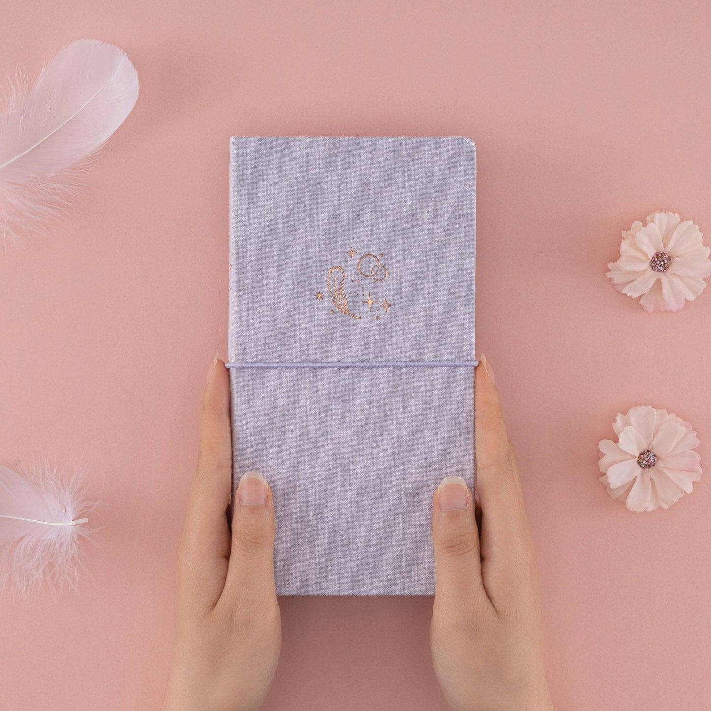 Tsuki ‘Soft Feather’ Luxury Travel Notebook ☾
