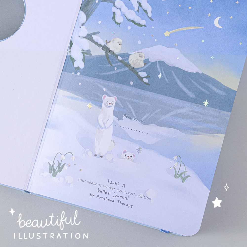 Tsuki ‘Four Seasons: Winter Collector’s Edition 2022’ Bullet Journal ☾