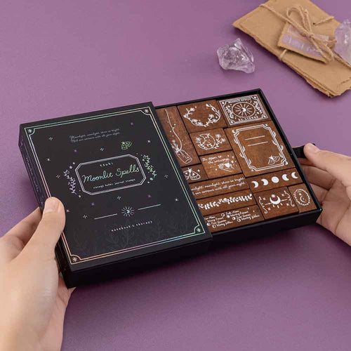 Tsuki ‘Moonlit Spells’ Bullet Journal Stamp Set ☾