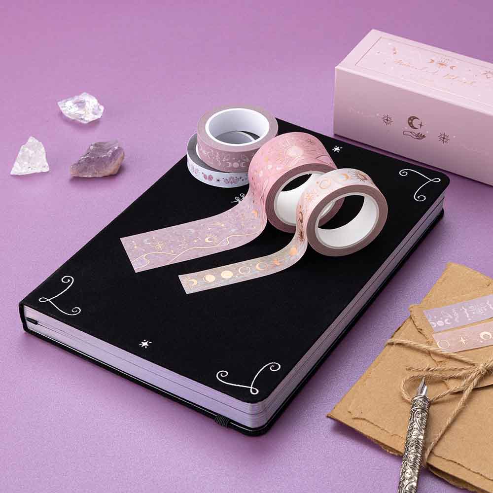 Tsuki ‘Moonlit Blush’ Washi Tape Set ☾