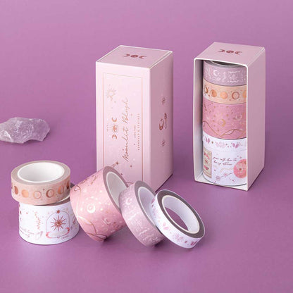 Tsuki ‘Moonlit Blush’ Washi Tape Set ☾
