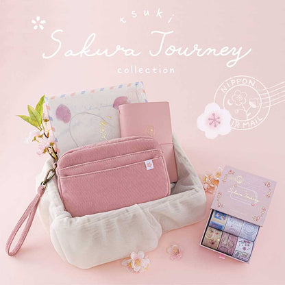 Tsuki ‘Sakura Journey’ Travel Pouch ☾