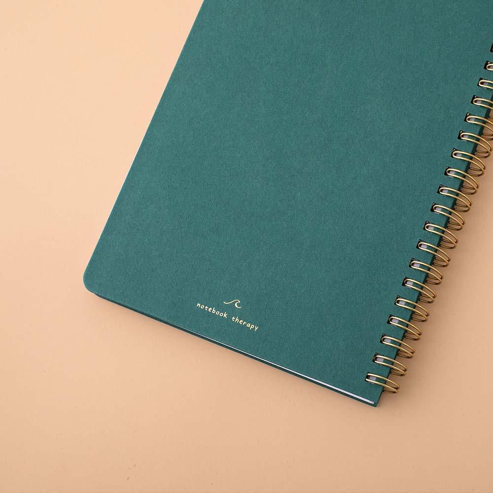 Tsuki 'Ocean' Limited Edition Ring Bound Bullet Journal ☾