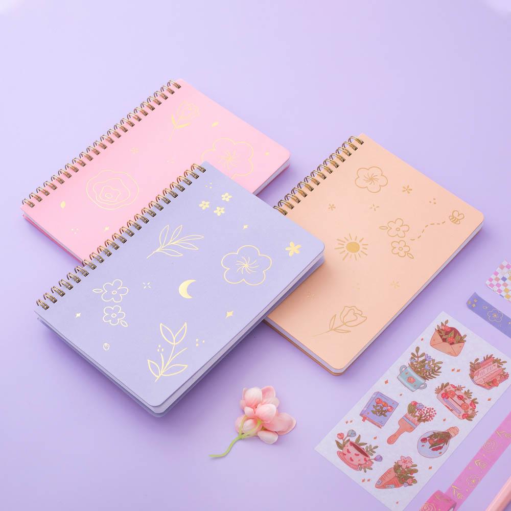 Tsuki 'Floral' Limited Edition Ring Bound Bullet Journal ☾