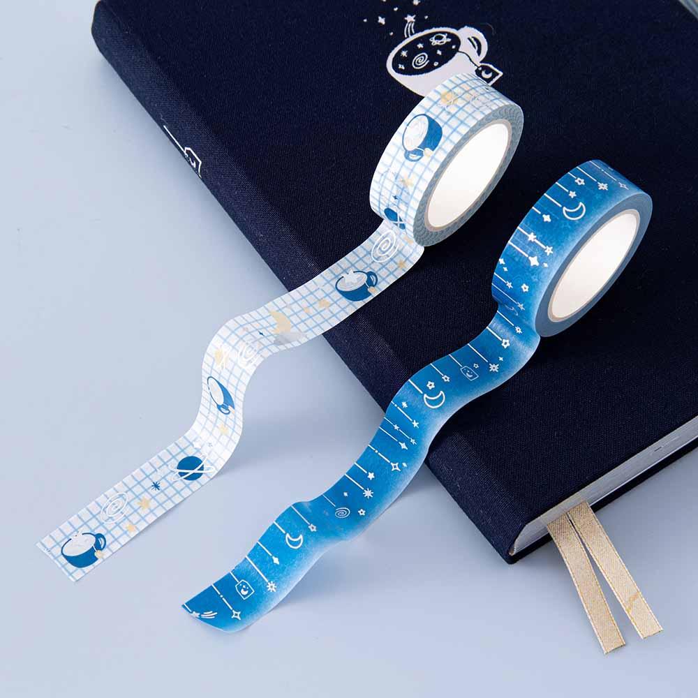 Tsuki ‘Cup of Galaxy’ Holographic Washi Tape Set ☾