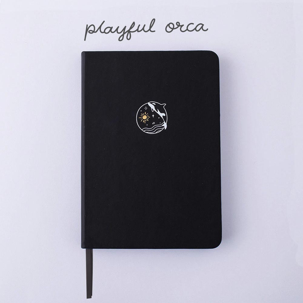 Tsuki Black Paper Limited Edition Hardcover Bullet Journals ☾