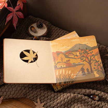 Tsuki Four Seasons: Autumn Collector’s Edition 2025 Square Bullet Journal ☾