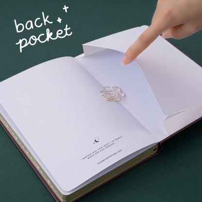 Tsuki ‘Summer Witch’ Limited Edition Glitter Linen Bullet Journal ☾