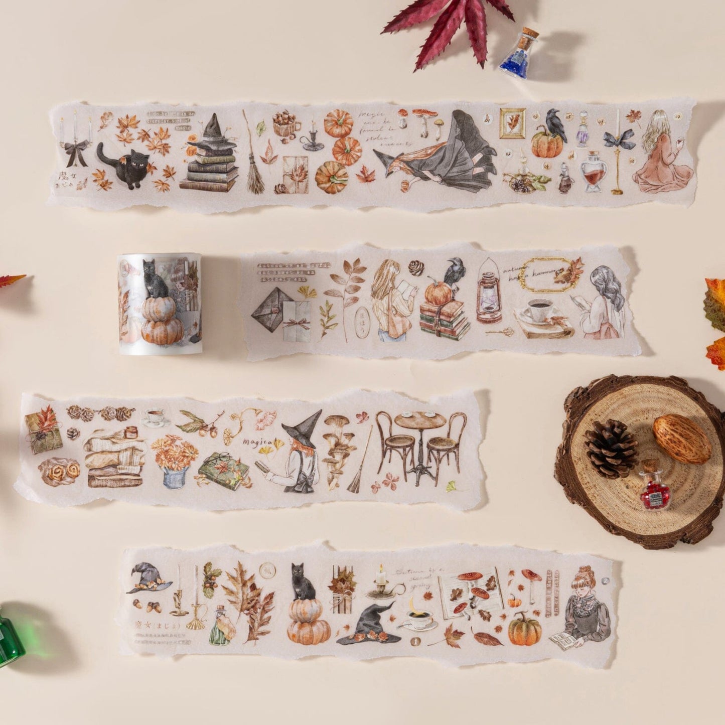Hinoki - ‘Into the Enchantment’ PET Decorative Tape