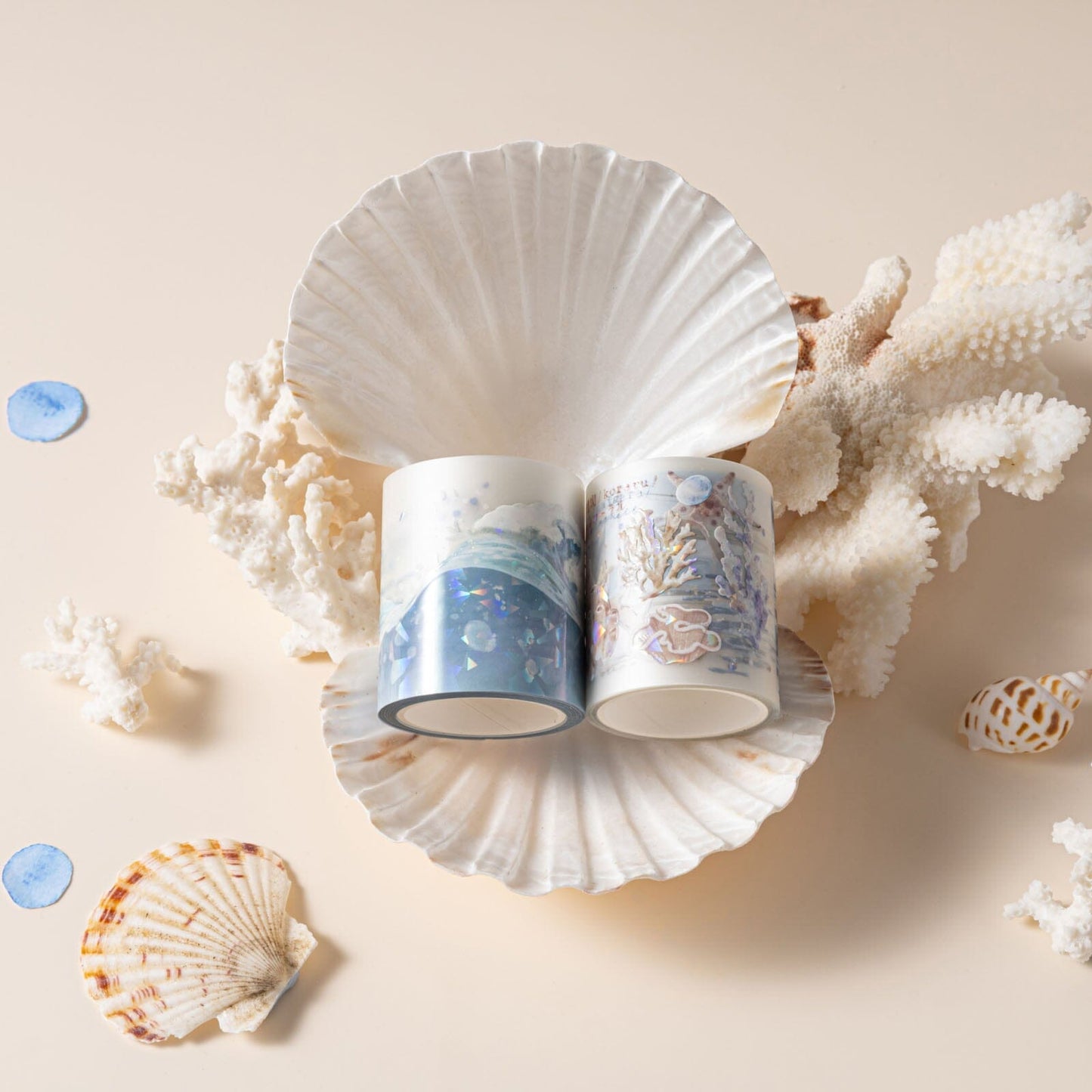 Hinoki - ‘Into the Wave’ Decorative PET Tape Set