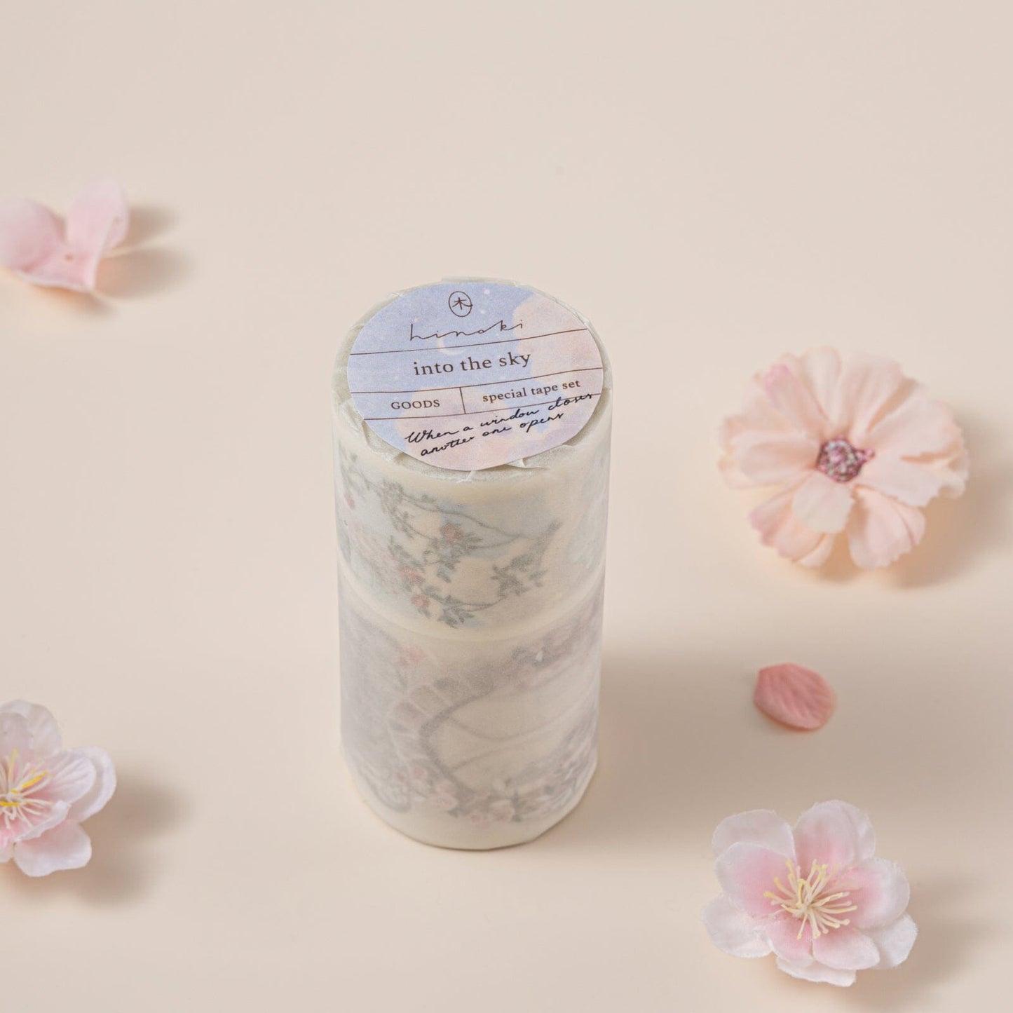 Hinoki - ‘Into the Sky’ PET Decorative Tape Set