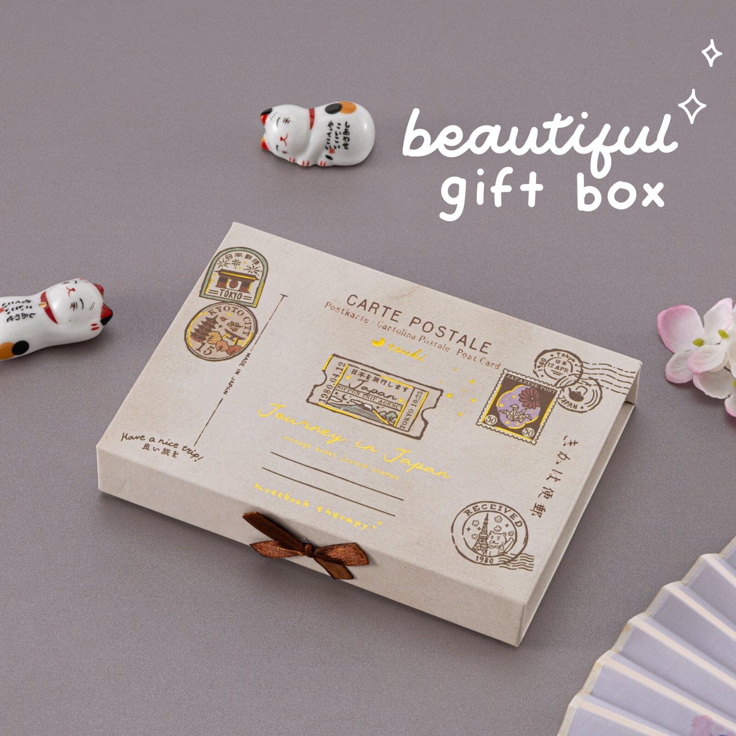 Tsuki ‘Journey in Japan’ Bullet Journal Stamp Set ☾