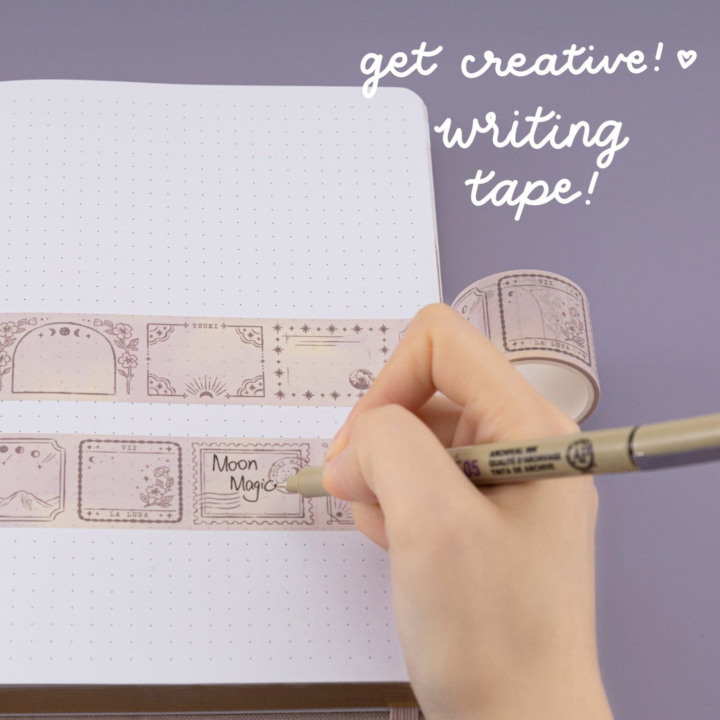 Tsuki ‘Lunar Mystery’ Washi Tape Set ☾