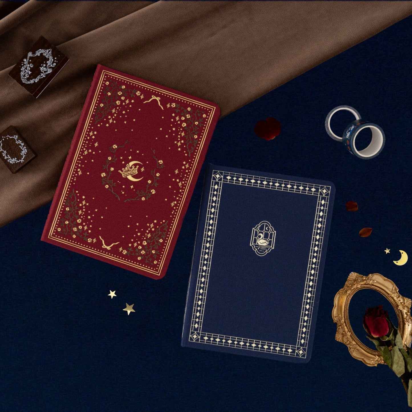 Tsuki ‘Majestic Moon’ Limited Edition Kraft Paper Bullet Journal in A5 ☾