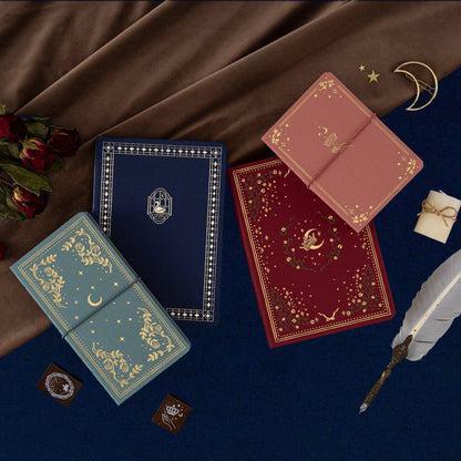 Tsuki ‘Starlit Crown’ A6 Travel Notebook ☾