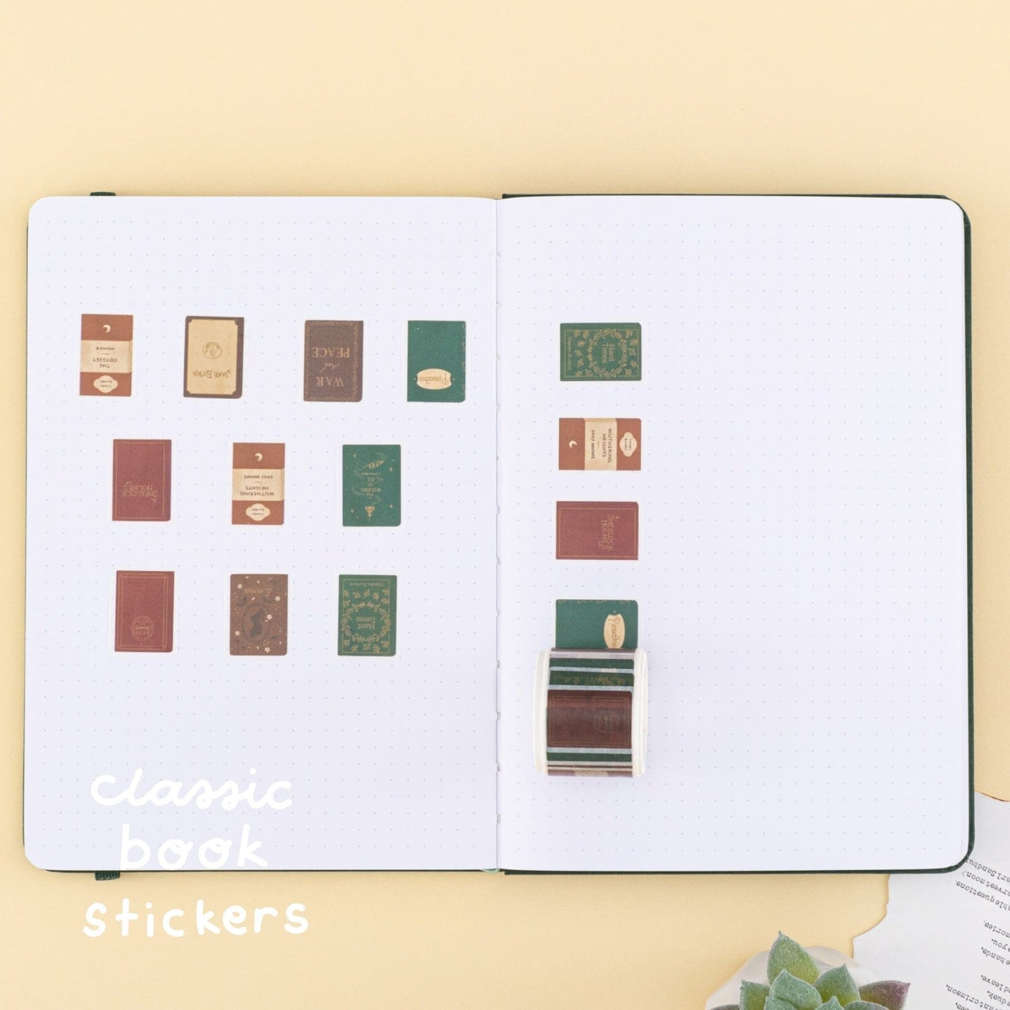 Tsuki ‘Our Stories’ Washi Tape Set ☾