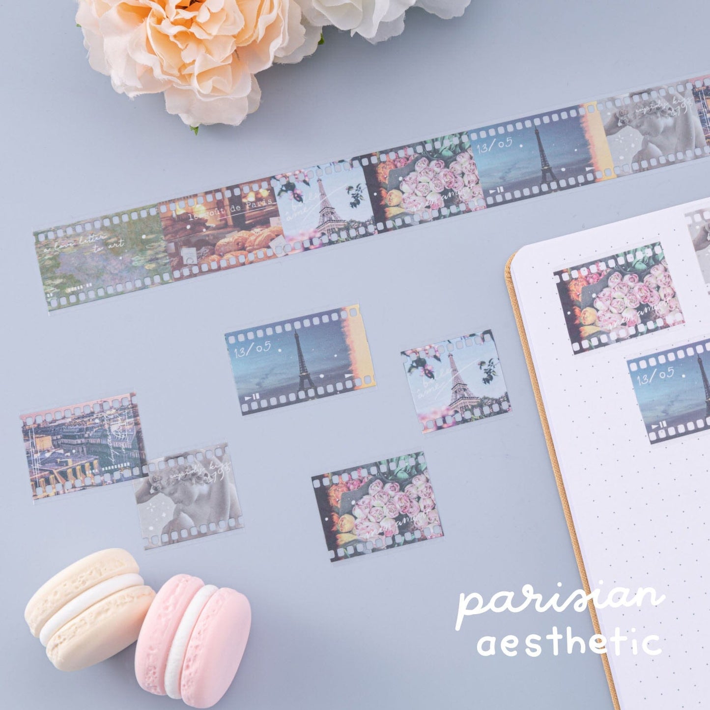 Tsuki ‘Journée à Paris’ Washi Tape Set ☾