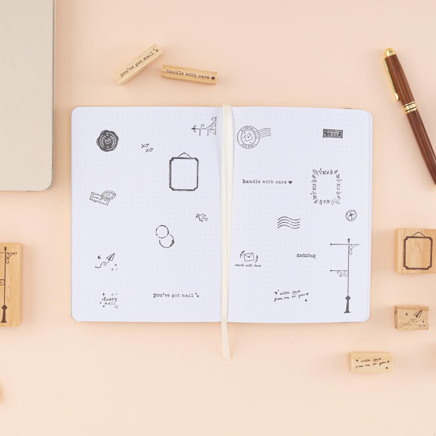 Tsuki ‘Our Letters’ Penpal Stamp Set ☾