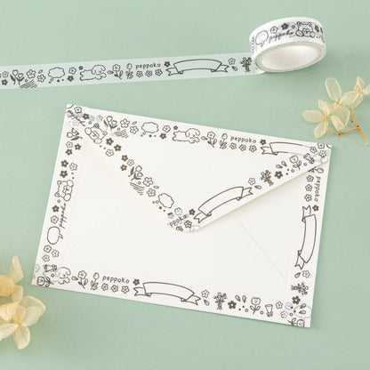 Tsuki ‘Happy Day’ Washi Tape Set by Notebook Therapy x Peppoko ☾