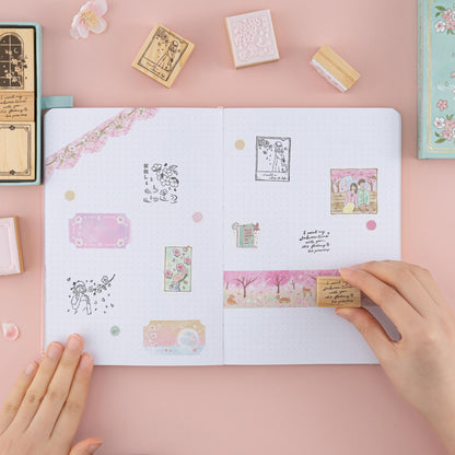 Tsuki ‘Sakura Days’ Bullet Journal Stamp Set ☾