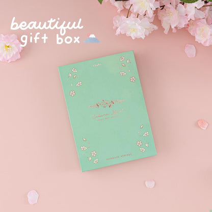 Tsuki ‘Sakura Mint’ A6 Travel Notebook ☾