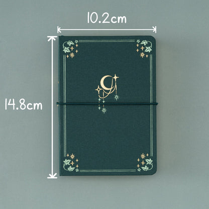 Tsuki ‘Moonlit Garden’ A6 Travel Notebook ☾