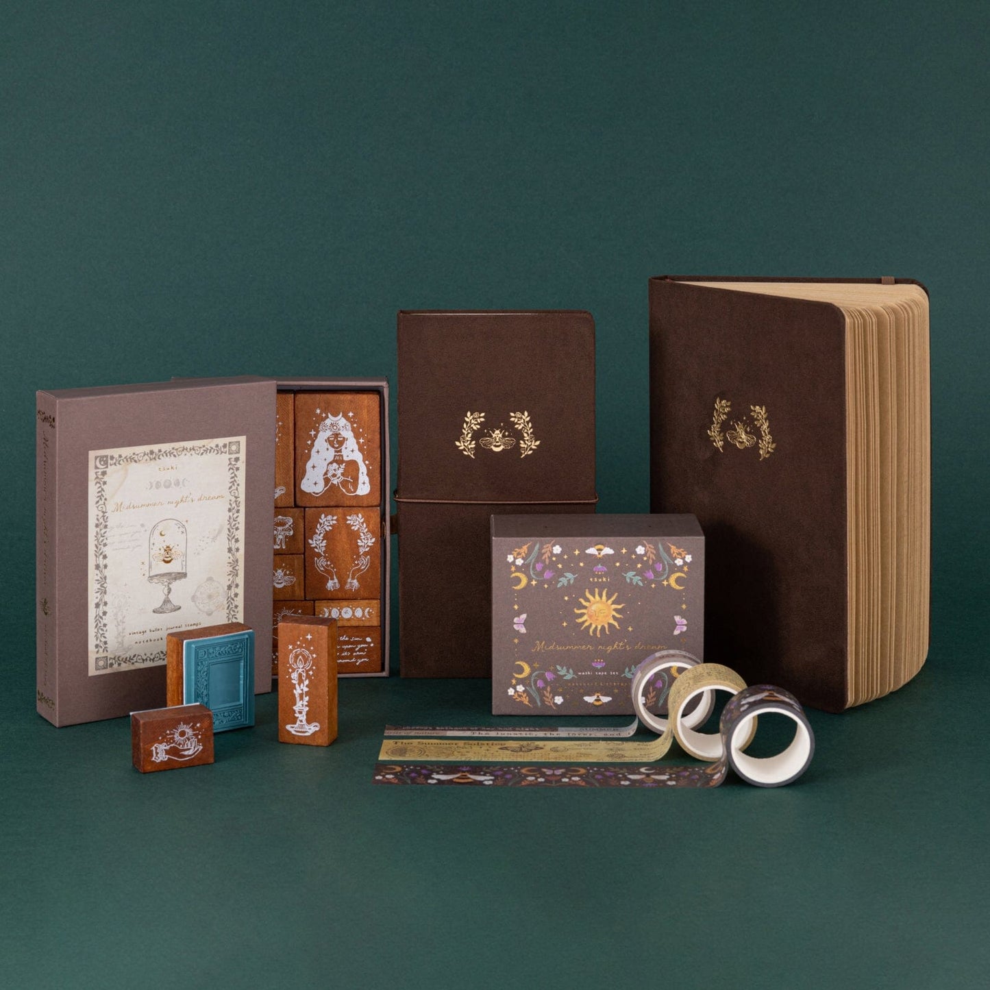 Tsuki ‘Honey Bee’ Kraft Paper Limited Edition Bullet Journal ☾