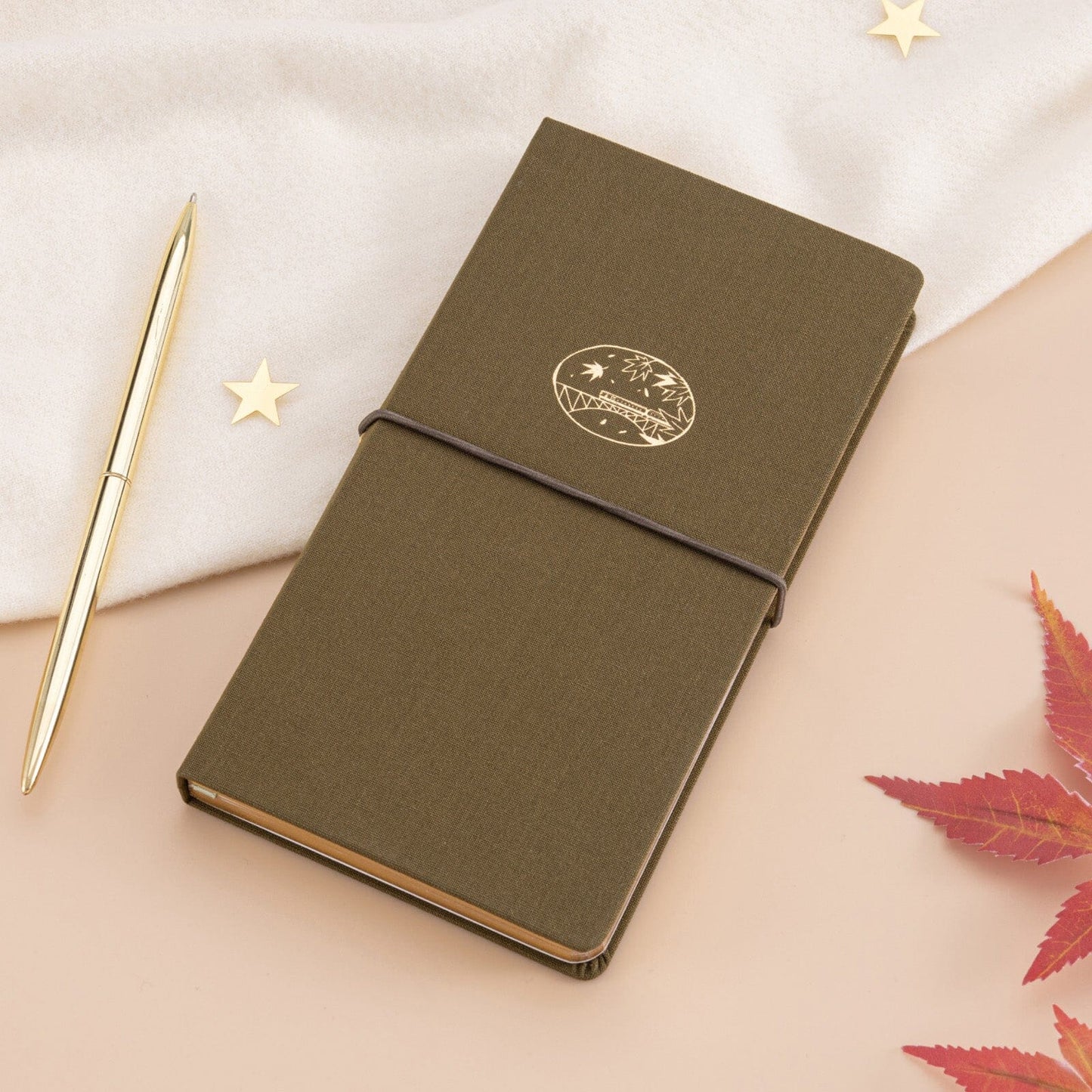 Tsuki ‘Maple Journey’ Travel Notebook ☾