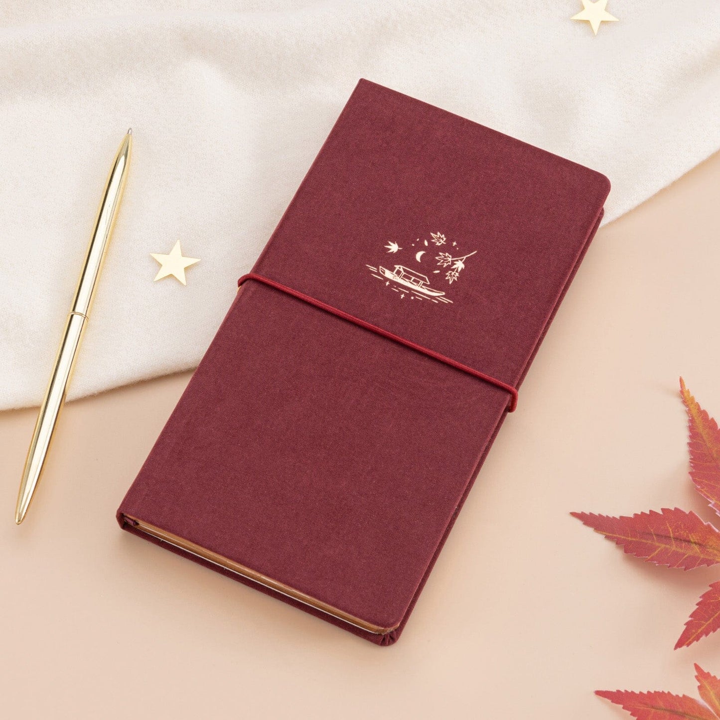 Tsuki ‘Maple Sail’ Travel Notebook ☾