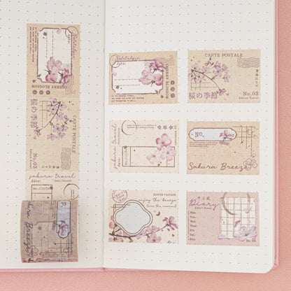 Tsuki ‘Sakura Breeze’ Travel Notebook Gift Set ☾