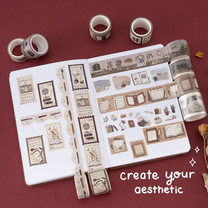 Tsuki ‘Tsuki Studio’ Washi Tape Set ☾