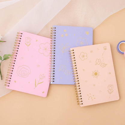 Tsuki 'Floral' Limited Edition Ring Bound Bullet Journal ☾