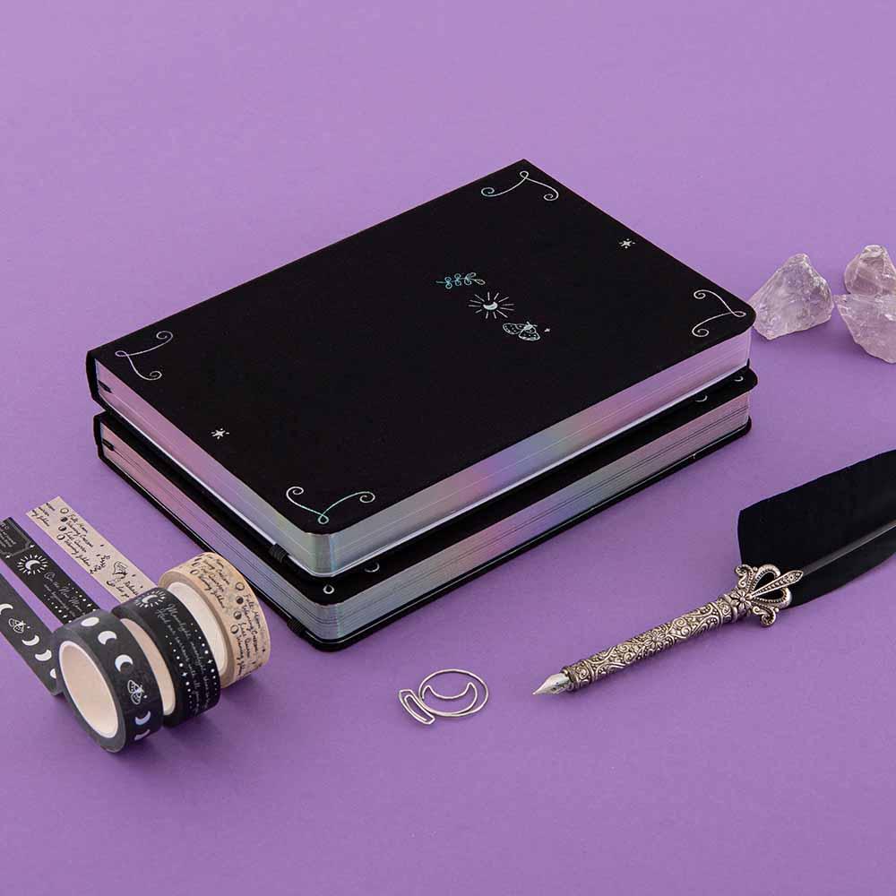 Tsuki ‘Moonlit Spell’ Limited Edition Holographic Bullet Journal ☾