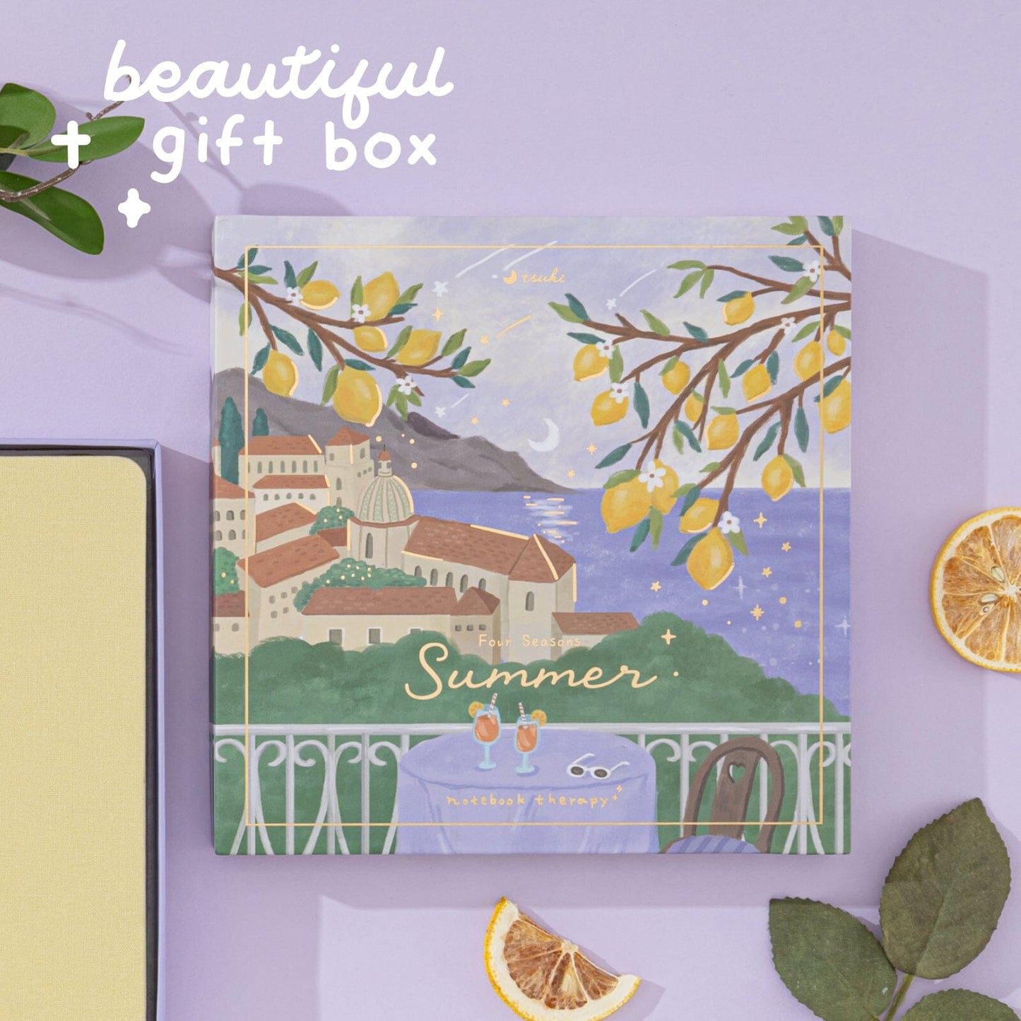 Tsuki Four Seasons: Summer Collector’s Edition 2025 Square Bullet Journal ☾