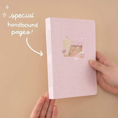 Tsuki Junk Journal Pink Spring Edition Notebook