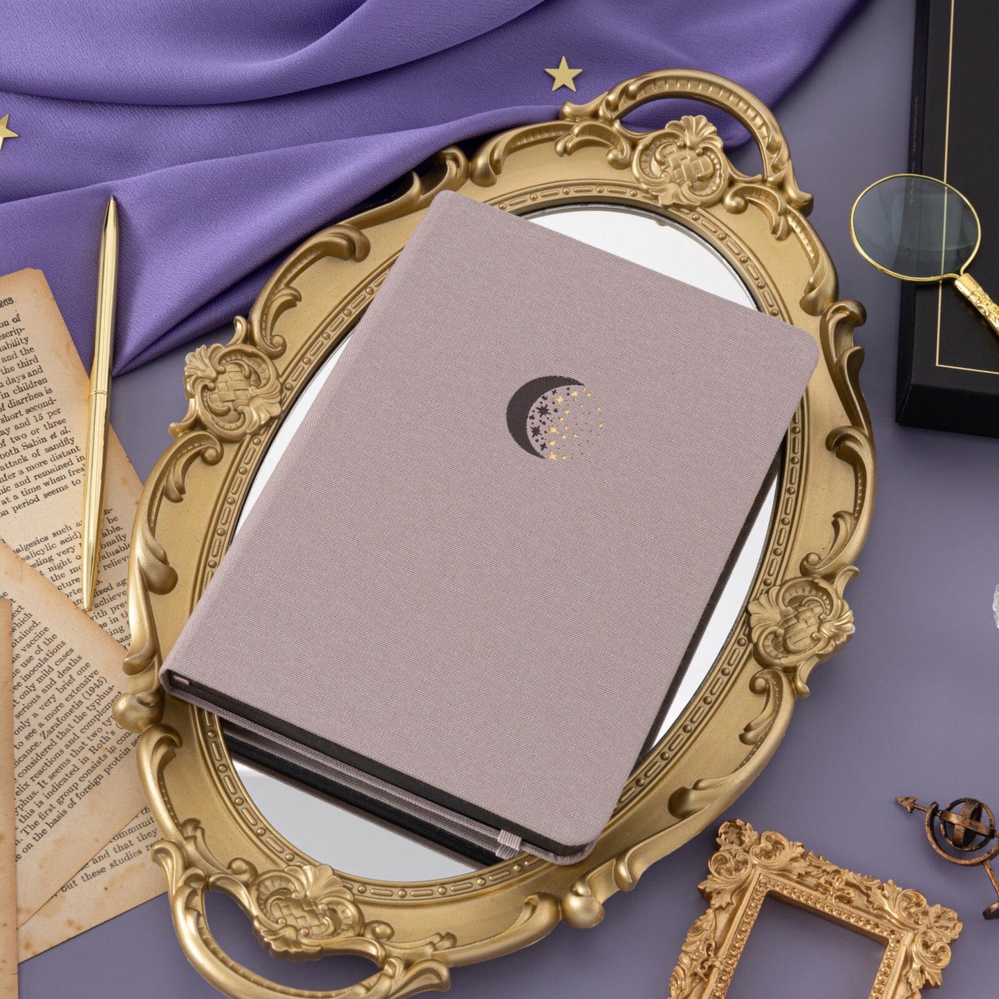 Tsuki ‘Lunar Magic’ Limited Edition Black Page Bullet Journal ☾