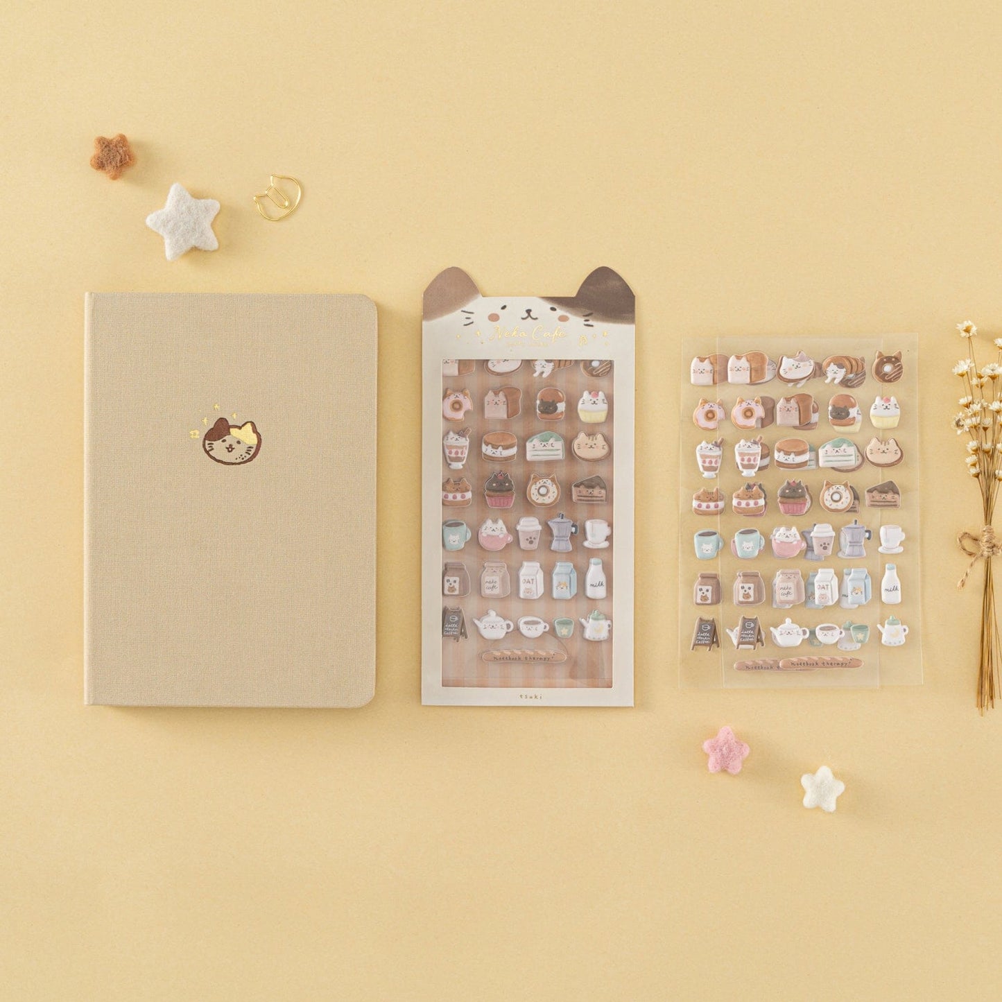 Tsuki ‘Neko Pan’ Limited Edition Bullet Journal ☾