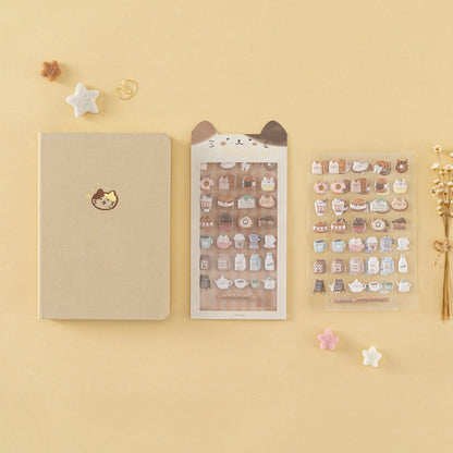 Tsuki ‘Neko Pan’ Limited Edition Bullet Journal ☾