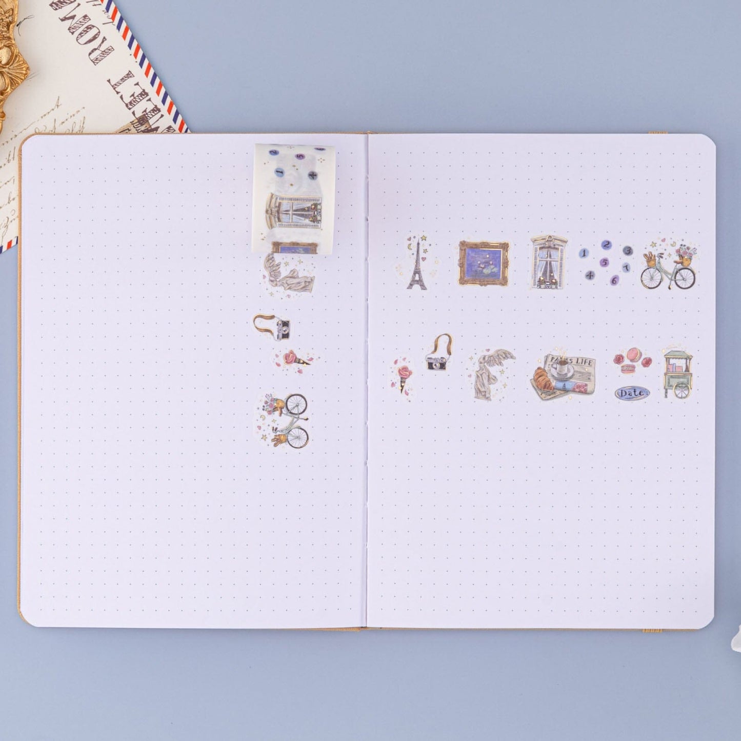 Tsuki ‘Journée à Paris’ Washi Tape Set ☾