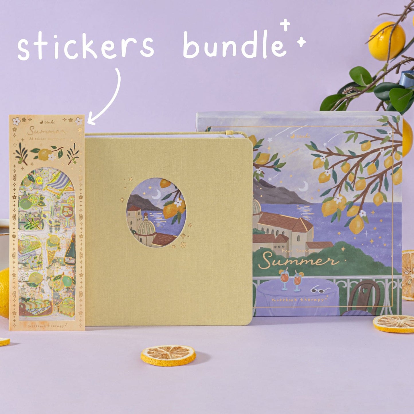 Tsuki Four Seasons: Summer Collector’s Edition 2025 Square Bullet Journal ☾