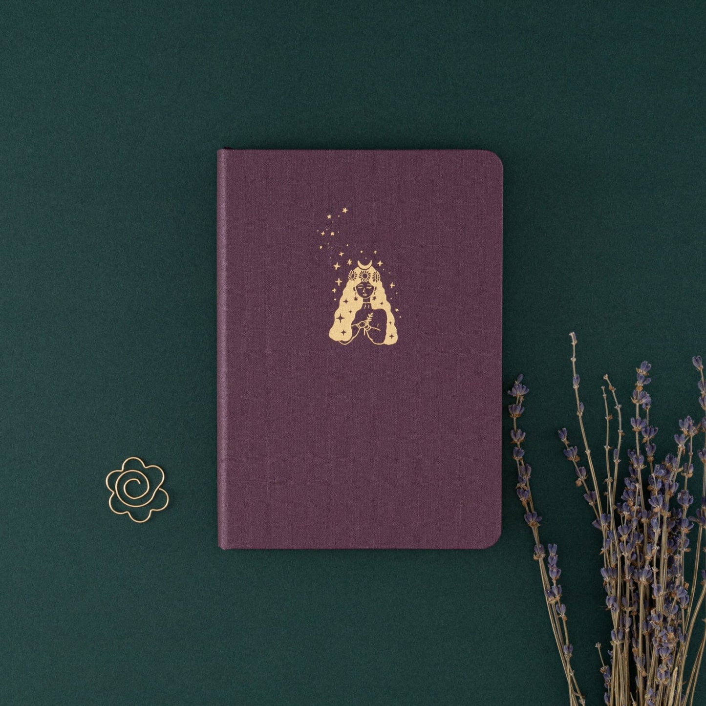 Tsuki ‘Summer Witch’ Limited Edition Glitter Linen Bullet Journal ☾