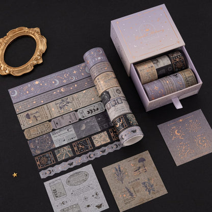 Tsuki ‘Moonlit Alchemy’ Washi Tape Set ☾
