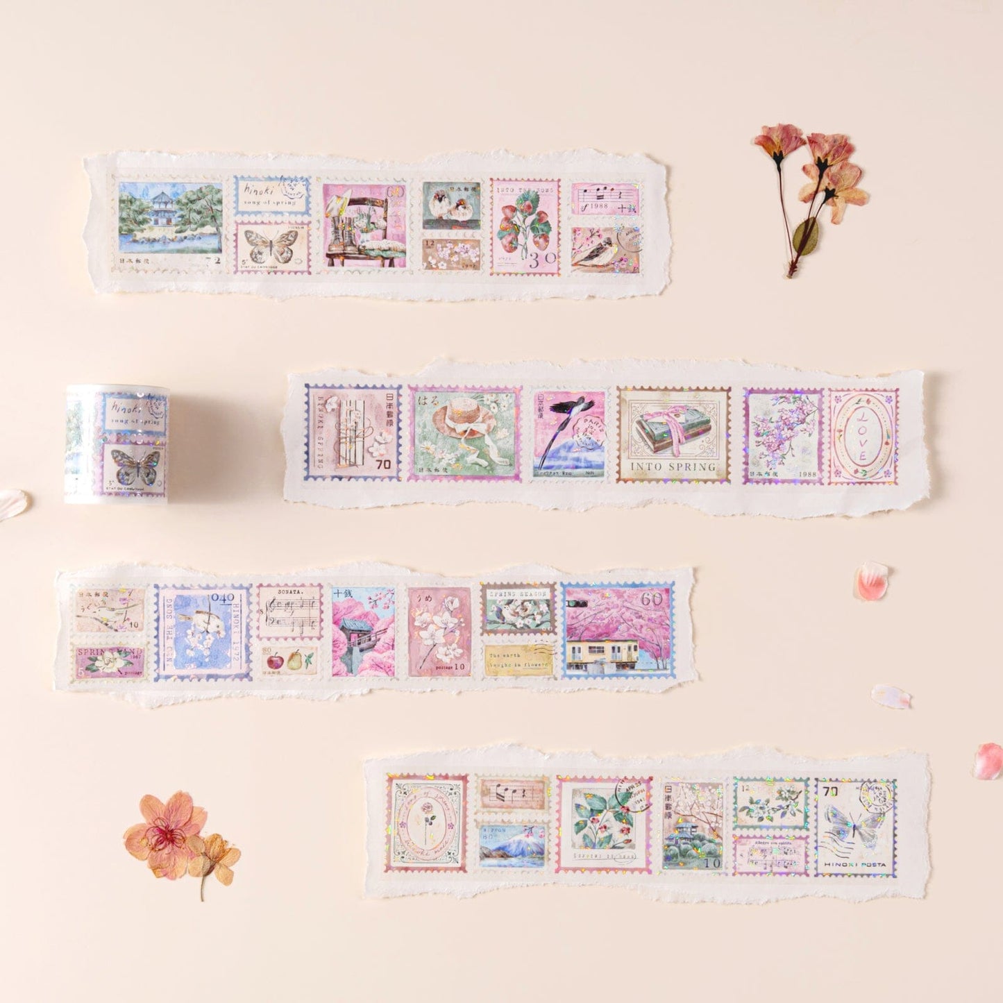 Hinoki - ‘Into the Song’ Decorative PET Tape Set